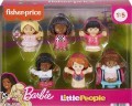 Fisher Price Barbie Little People Figures 6-Pack